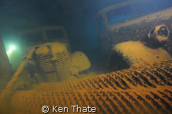 This was shot inside the Hoki Maru at 142' with my Nikon ... by Ken Thate 